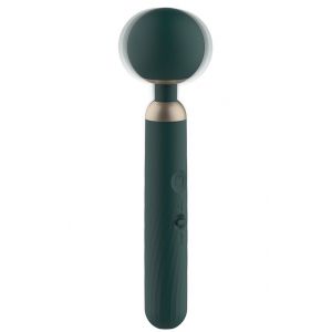 Изумрудный вибромассажер Magic Motion Zenith - 29 см.