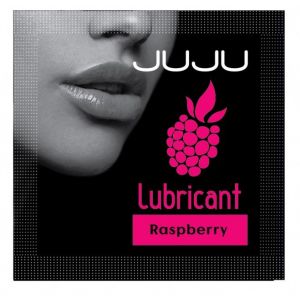 Саше съедобного лубриканта JUJU Raspberry с ароматом малины - 3 мл.