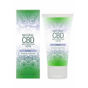 Крем для мастурбации для мужчин Natural CBD Masturbation Cream For Him - 50 мл.