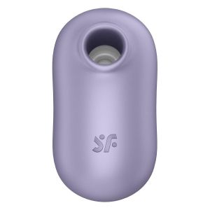 Сиреневый вакуумный вибростимулятор клитора Satisfyer Pro To Go 2
