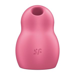 Малиновый вакуумный стимулятор клитора Satisfyer Pro To Go 1
