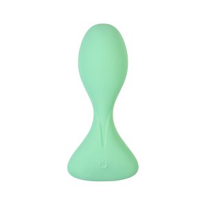Зеленая анальная втулка с вибрацией Satisfyer Trendsetter