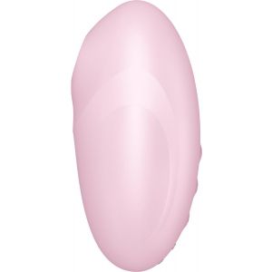 Розовый вакуум-волновой стимулятор с вибрацией Vulva Lover 3