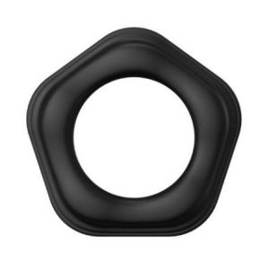Черное эрекционное кольцо №05 Cock Ring