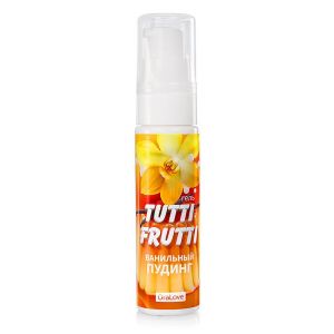 Интимный гель на водной основе Tutti-Frutti «Ванильный пудинг» - 30 гр.