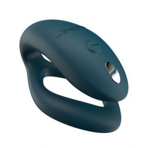 Темно-зеленый вибратор для пар We-Vibe Sync O
