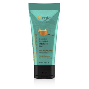 Съедобный интимный гель Orgie Lube Tube Cocktail Pina Colada - 50 мл.