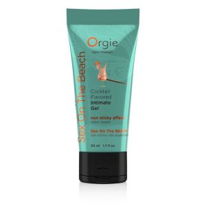 Съедобный интимный гель Orgie Lube Tube Cocktail Sex On The Beach - 50 мл.