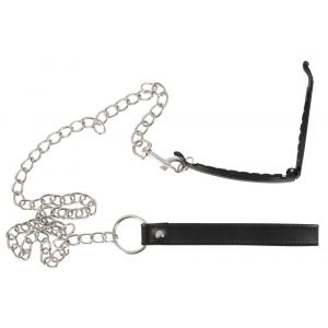 Зажим для половых губ с поводком Pussy Clamp With A Leash