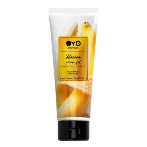 Лубрикант на водной основе OYO Aroma Gel Banana с ароматом банана - 75 мл.