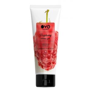 Лубрикант на водной основе OYO Aroma Gel Raspberry с ароматом малины - 75 мл.