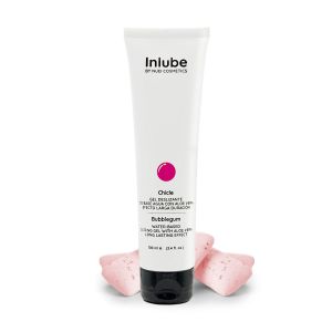 Лубрикант на водной основе Nuei Inlube с алоэ вера и ароматом бабл-гам - 100 мл.