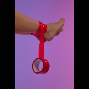 Красная бондажная лента Endorphin