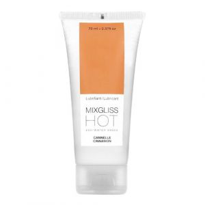 Согревающий лубрикант Mixgliss Hot Cinnamon с ароматом корицы - 70 мл.