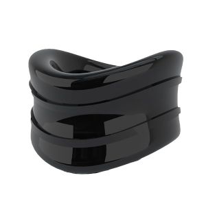 Черное эрекционное кольцо на мошонку Beef Ball Stretcher Snug