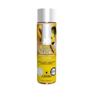 Лубрикант на водной основе с ароматом банана JO Flavored Banana Lick - 120 мл.