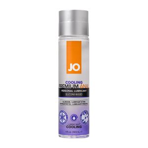 Анальный охлаждающий лубрикант на силиконовой основе JO Anal Premium COOLING - 120 мл.
