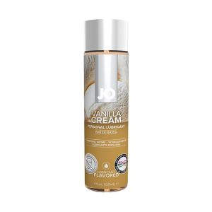Лубрикант на водной основе с ароматом ванили JO Flavored Vanilla H2O - 120 мл.