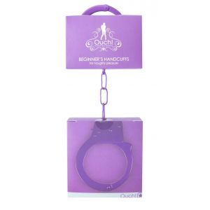 Фиолетовые наручники OUCH! Purple