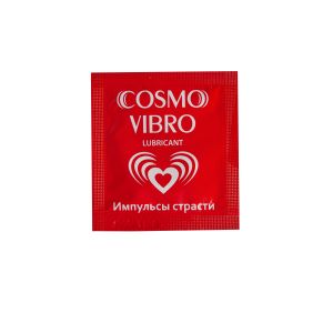 Саше женского стимулирующего лубриканта на силиконовой основе Cosmo Vibro - 3 гр.