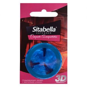 Насадка стимулирующая Sitabella 3D  Шоколадное чудо  с ароматом шоколада