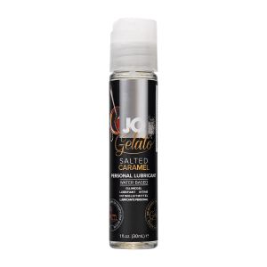 Лубрикант с ароматом солёной карамели JO GELATO SALTED CARAMEL - 30 мл.