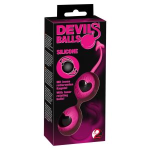 Вагинальные шарики в силиконовой оболочке Devils Balls 