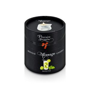 Массажная свеча с ароматом мохито Bougie de Massage Mojito - 80 мл.
