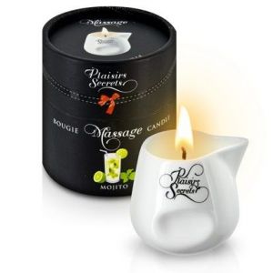 Массажная свеча с ароматом мохито Bougie de Massage Mojito - 80 мл.