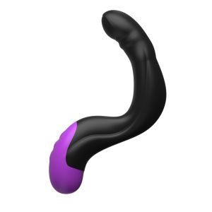 Черно-фиолетовый вибромассажёр простаты Hyper-Pulse P-Spot Massager