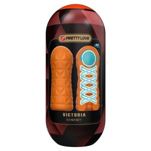 Оранжевый мастурбатор Victoria