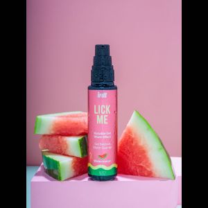 Гель Lick Me с согревающим эффектом и ароматом арбуза - 50 мл.