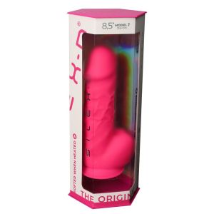 Ярко-розовый фаллоимитатор Model 1 - 21,5 см.