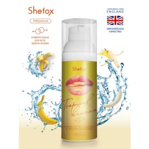 Интимная гель-смазка Shefox Premium «Тропический банан» - 50 мл.