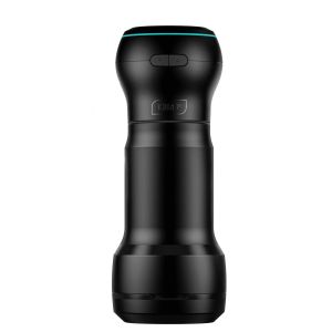 Ченый мастурбатор с интерактивная насадкой PowerBlow & Feel Pocket Stroker