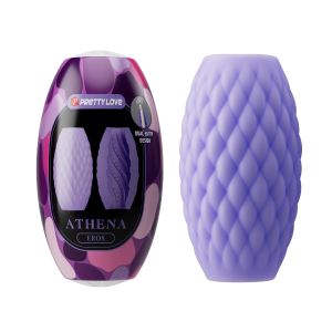 Сиреневый нереалистичный мастурбатор Athena