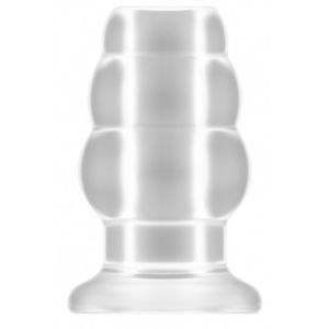 Прозрачная анальная пробка с тоннелем №51 Large Hollow Tunnel Butt Plug 5 Inch - 12,7 см.