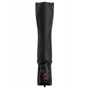 Черный вибромастурбатор-ротатор Vibrating Roto-Teazer