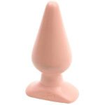 Анальная пробка телесного цвета Butt Plugs Smooth Classic Large - 14 см.