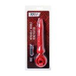 Красная вибронасадка Black&Red для двойного проникновения