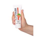 Гель на водной основе с ароматом клубники Superglide Strawberry - 75 мл.