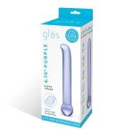 Гладкий стеклянный стимулятор G-Spot Tickler - 17 см.