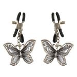 Зажимы на соски с бабочками Butterfly Nipple Clamps