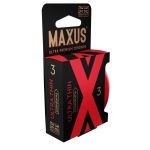 Ультратонкие презервативы в железном кейсе MAXUS Ultra Thin - 3 шт.