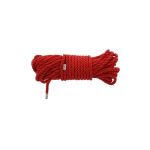 Красная веревка Deluxe Bondage Rope - 10 м.