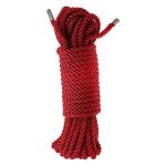 Красная веревка Deluxe Bondage Rope - 10 м.