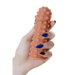 Насадка на фаллос с бугорками по поверхности Extreme Sleeve 002 S-size - 12,7 см.