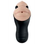 Мастурбатор в колбе с двумя тоннелями Double Penetration Vibrating Stroker