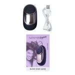 Черный вибромассажер Satisfyer Dark Desire