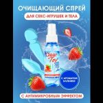 Очищающий спрей для игрушек Clear Toy Strawberry - 100 мл.